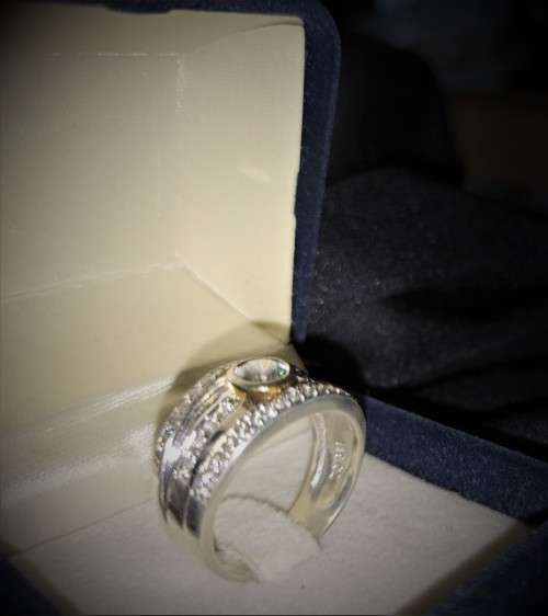 PHENOMENAL LADIES SOLID 925 STERLING SILVER RING!!!